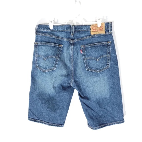 Levi's 502 Long Denim Shorts - Picture 2 of 6